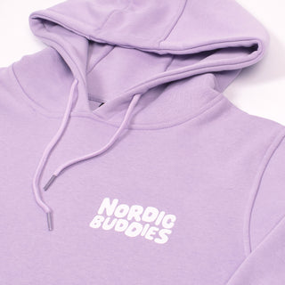 Premium Cotton Hoodie Moomintroll - Lilac