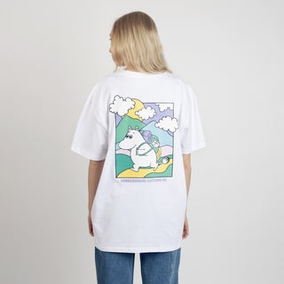 Moomintroll's Adventure T-Shirt Unisex - White