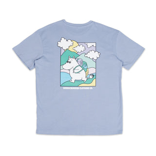 Moomintroll's Adventure T-Shirt Unisex - Blue