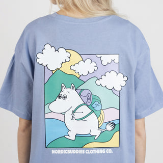 Moomintroll's Adventure T-Shirt Unisex - Blue