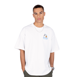 Moomintroll Skiing Heavy T-Shirt
