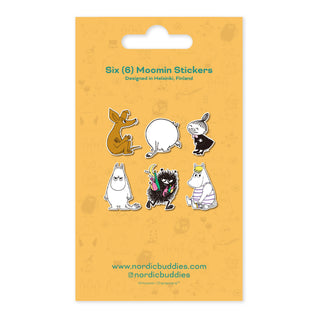 Sticker Combo Moomin Characters (6pcs)