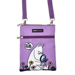 Moomintroll's Tail Passport Bag - Lilac