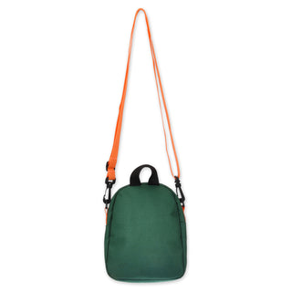 Moomintroll Adventure Cross Body Bag - Dark Green and Orange