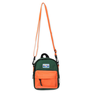 Moomintroll Adventure Cross Body Bag - Dark Green and Orange