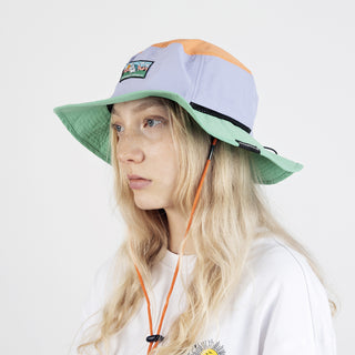 Moomintroll's  Adventure Brimmer Hat - Multicolor Lilac