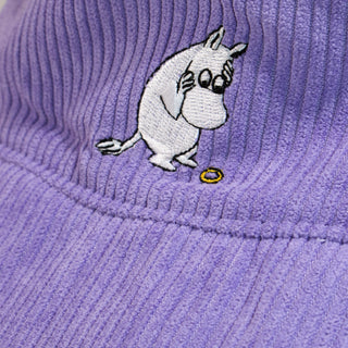 Moomintroll Ankle Ring Bucket Hat Corduroy - Purple