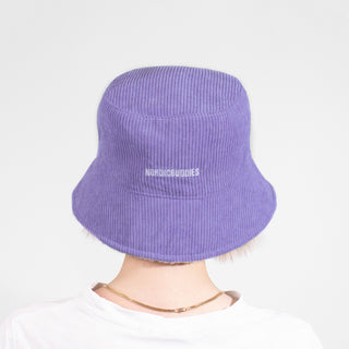 Moomintroll Ankle Ring Bucket Hat Corduroy - Purple