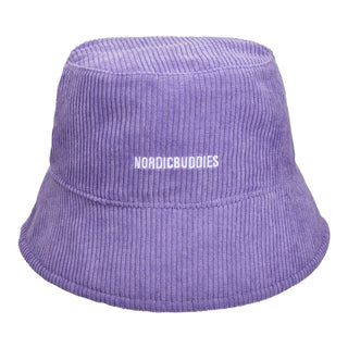 Moomintroll Ankle Ring Bucket Hat Corduroy - Purple