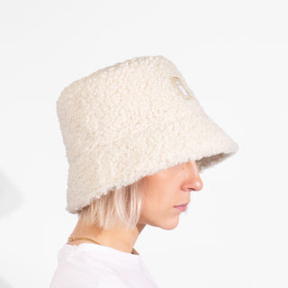 Moomintroll Angry Bucket Hat Fluffy - Offwhite