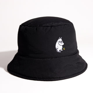 Moomintroll Puffer Bucket Hat - Black