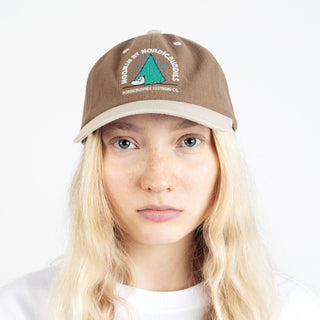 Moomintroll Camping Adult Cap - Brown and Light Sand