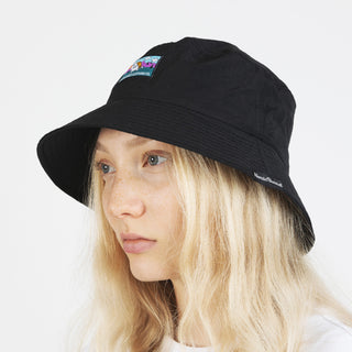 Moomintroll Adventure Nylon Bucket Hat - Black