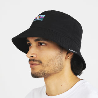 Moomintroll Adventure Nylon Bucket Hat - Black