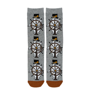 Moominpappa on Wheel Men's Socks