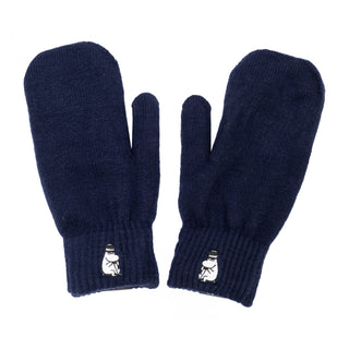 Moominpappa Mittens Adult - Navy Blue