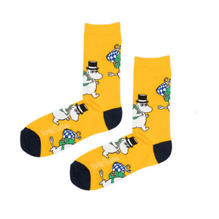 Moominpappa Adventure Men's Socks - Yellow