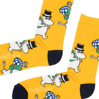 Moominpappa Adventure Men's Socks - Yellow