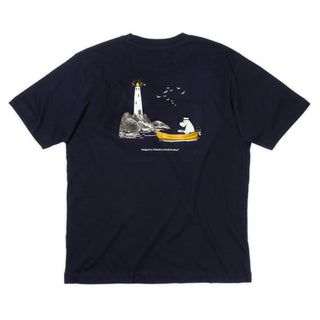 Organic Premium T-Shirt Moominpappa - Navy