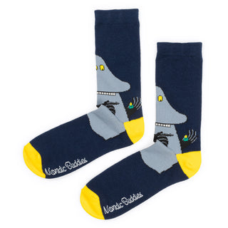 The Groke`s Evening Walk Men Socks - Navy