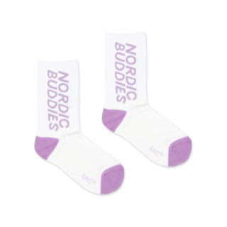 The Groke's Evening Walk Women's Retro Socks - White