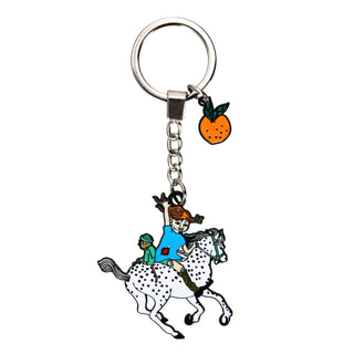 Pippi Metal Key Ring