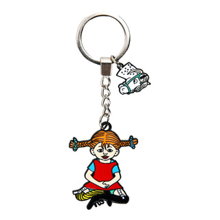 Pippi Metal Key Ring