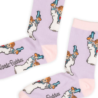 Pippi and the Bang Women's Socks - Lavender