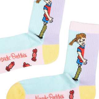 Pippi and Candy Women's Panel Socks