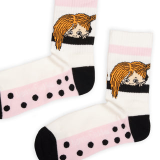 Pippi Women's Retro Socks - White