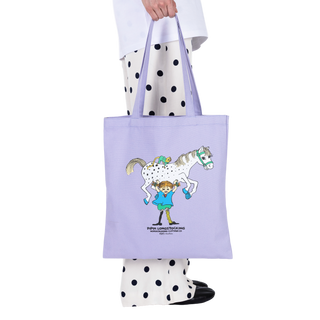 Pippi & Little Old Man Tote Bag