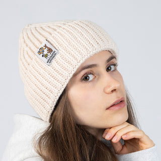 Sniff Winter Hat Beanie Adult - Beige