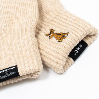 Sniff Mittens and Beanie Combo - Beige