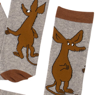 Sniffs Butt Men Socks - Grey