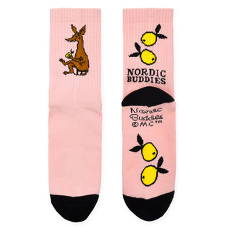 Sniff's Lemons Women's Retro Socks - Light Pink