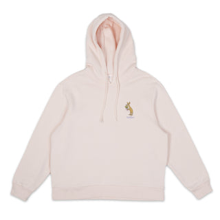 Sniff Flower Bouquet Hoodie Women - Light Pink