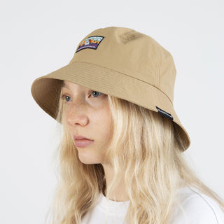 Moomintroll's Adventure Nylon Bucket Hat - Beige