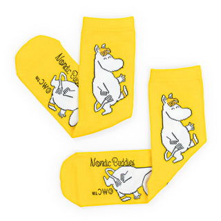 Snorkmaiden Happy Women's Socks - Yellow