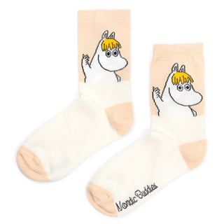 Snorkmaiden Idea Women's Socks - Beige/White