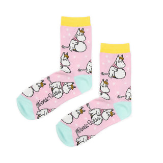 Snorkmaiden Winter Women's Socks - Baby Pink