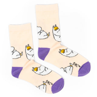 Snorkmaiden Dreaming Women's Socks - Beige