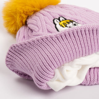 Snorkmaiden Winter Beanie Kids - Lilac