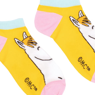 Snorkmaiden Dreaming Women's Ankle Socks - Yellow