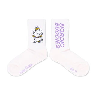 Snorkmaiden Dancing Women's Retro Socks - Pink