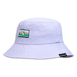 Moomintroll's Adventure Nylon Bucket Hat - Lilac