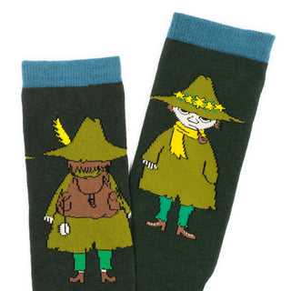 Snufkin Travelling Men Socks - Green