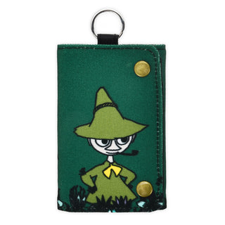 Snufkin's Thoughts Canvas Wallet - Dark Green