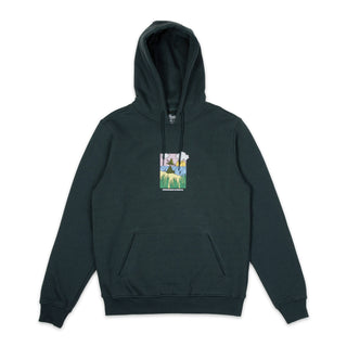 Snufkin Fishing Hoodie Unisex - Dark Green