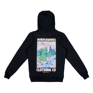 Snufkin Adventure Hoodie Unisex - Black