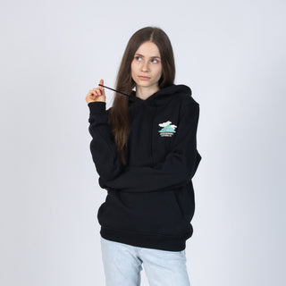 Snufkin Adventure Hoodie Unisex - Black